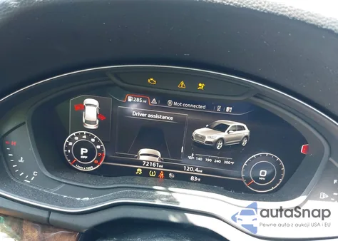 2018 Audi Q5 2.0T Premium/2.0T Tech Premium z USA, uszkodzony, nr VIN WA1BNAFY6J2131172